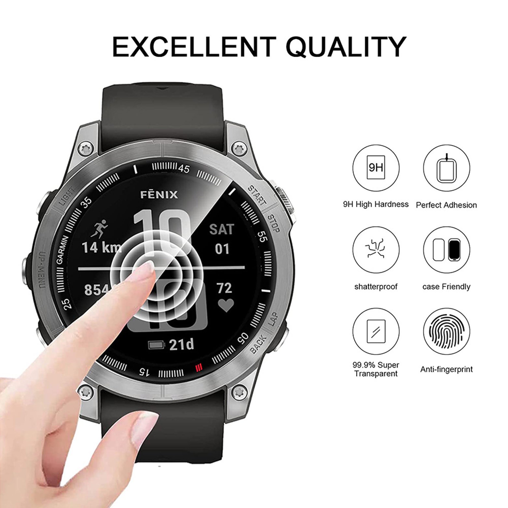 Reloj Smartwatch Hombre Garmin Fenix 5s Negro Original