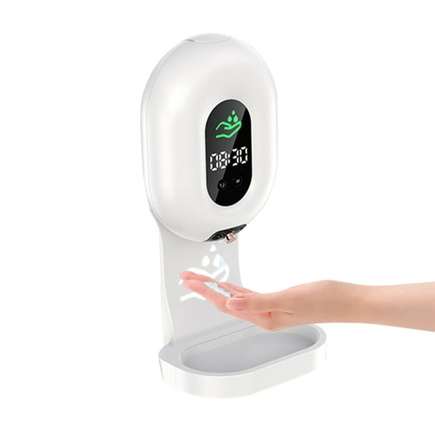 Dispensador de jabón automático sin contacto con control de volumen  ajustable y sensor de movimiento infrarrojo, dispensador de jabón eléctrico  manos