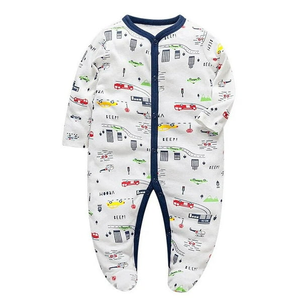Manta para dormir para bebés, ropa de dormir para recién nacidos, pijamas  de manga larga para bebés de 0, 3, 6, 9 y 12 meses