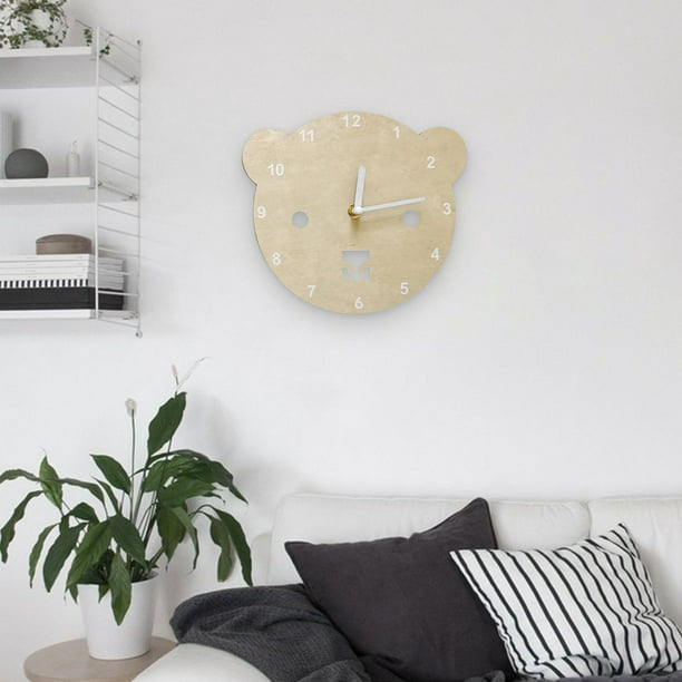 Reloj de pared con diseño de cuco, reloj de pared para jardín, sala de  estar, reloj creativo de dibujos animados para niños, reloj para  habitación