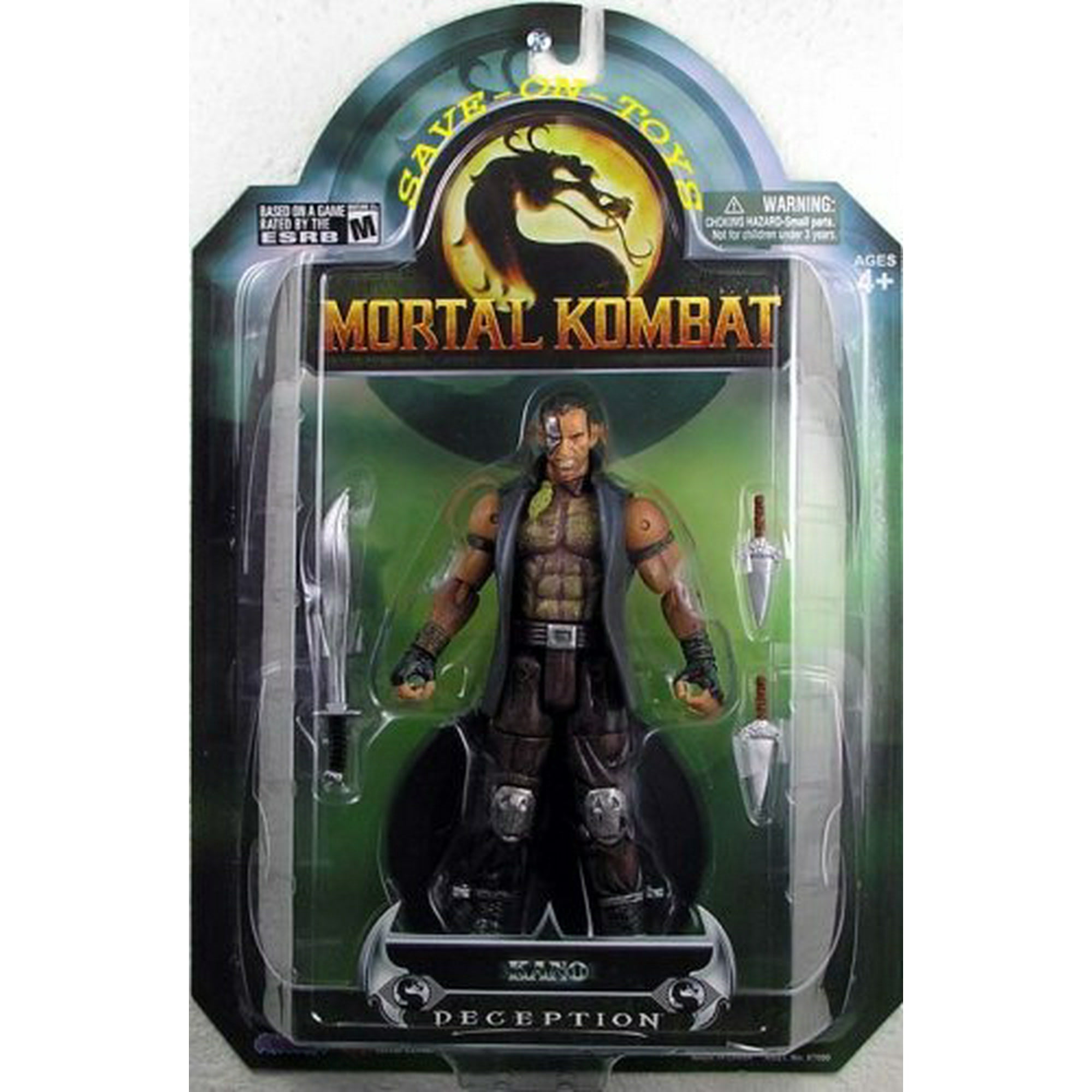 Kano Action Figure Mortal Kombat Deception Jazwares