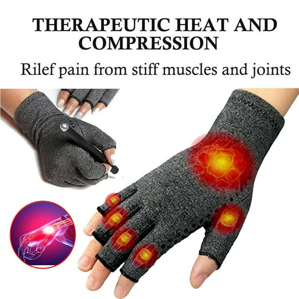 Guantes de compresión flexibles para juegos – Guantes de compresión de  cobre con correa ajustable para artritis, dolor de manos y alivio del túnel