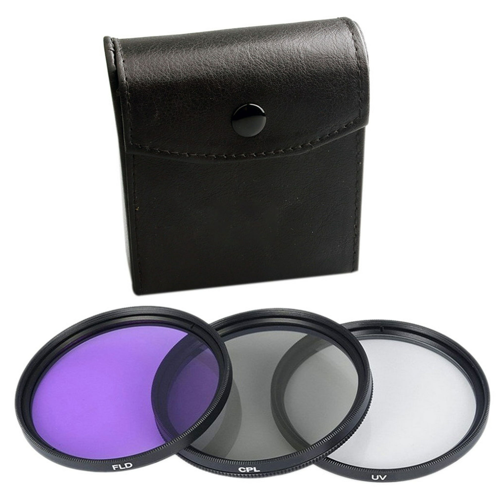 UV CPL FLD 3-en-1 Juego de filtros de lente con bolsa Lente de color de la cámara Protector UV R Speravity DZ7384-08B | en línea