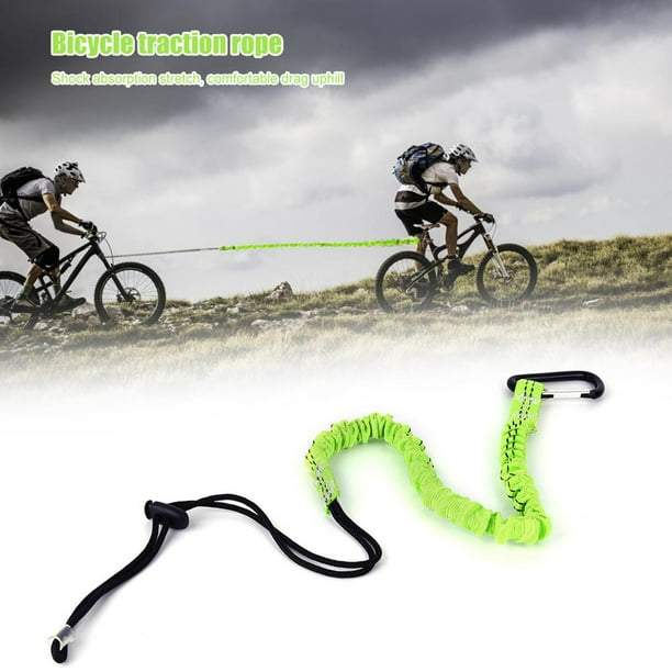 Cuerda Para Remolque De Bicicletas Correa elástica para bicicleta, correa  de nailon para padres e hijos, cuerda de remolque para bicicleta MTB  (verde) Ndcxsfigh Accesorios para bicicletas