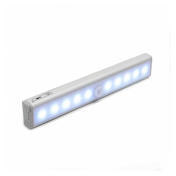 Luz led con sensor de movimiento recargable por usb. grande