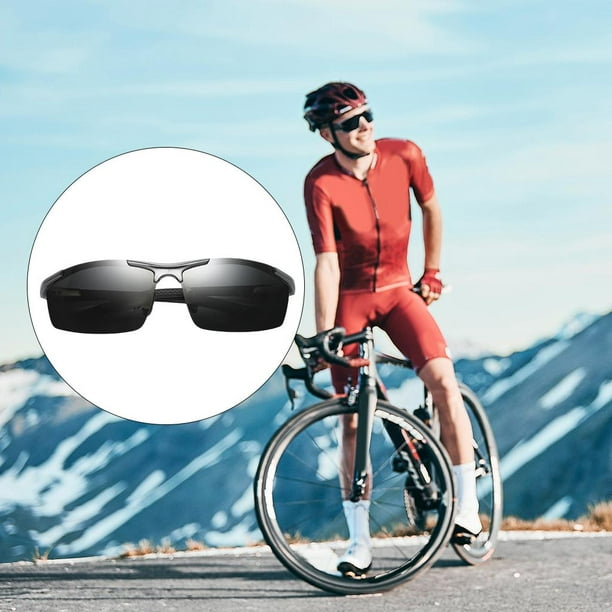  Gafas de sol polarizadas para hombres y mujeres - Lentes de  protección UV para deportes al aire libre - Gafas polarizadas de seguridad  Gafas de ciclismo ligeras con lentes TAC (verde)