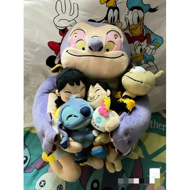 Disney Stitch-muñeco de peluche de Lilo & Stitch para niños, muñeco de  peluche, regalo de cumpleaños