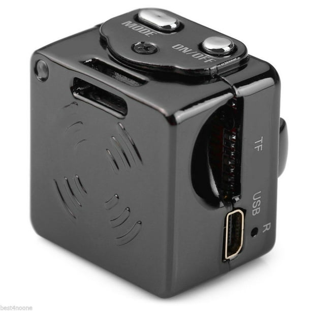 Mini cámara espía 1080P detector de movimiento y visión infrarroja