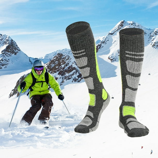 Calcetines térmicos de esquí para mujer, Calcetines de compresión