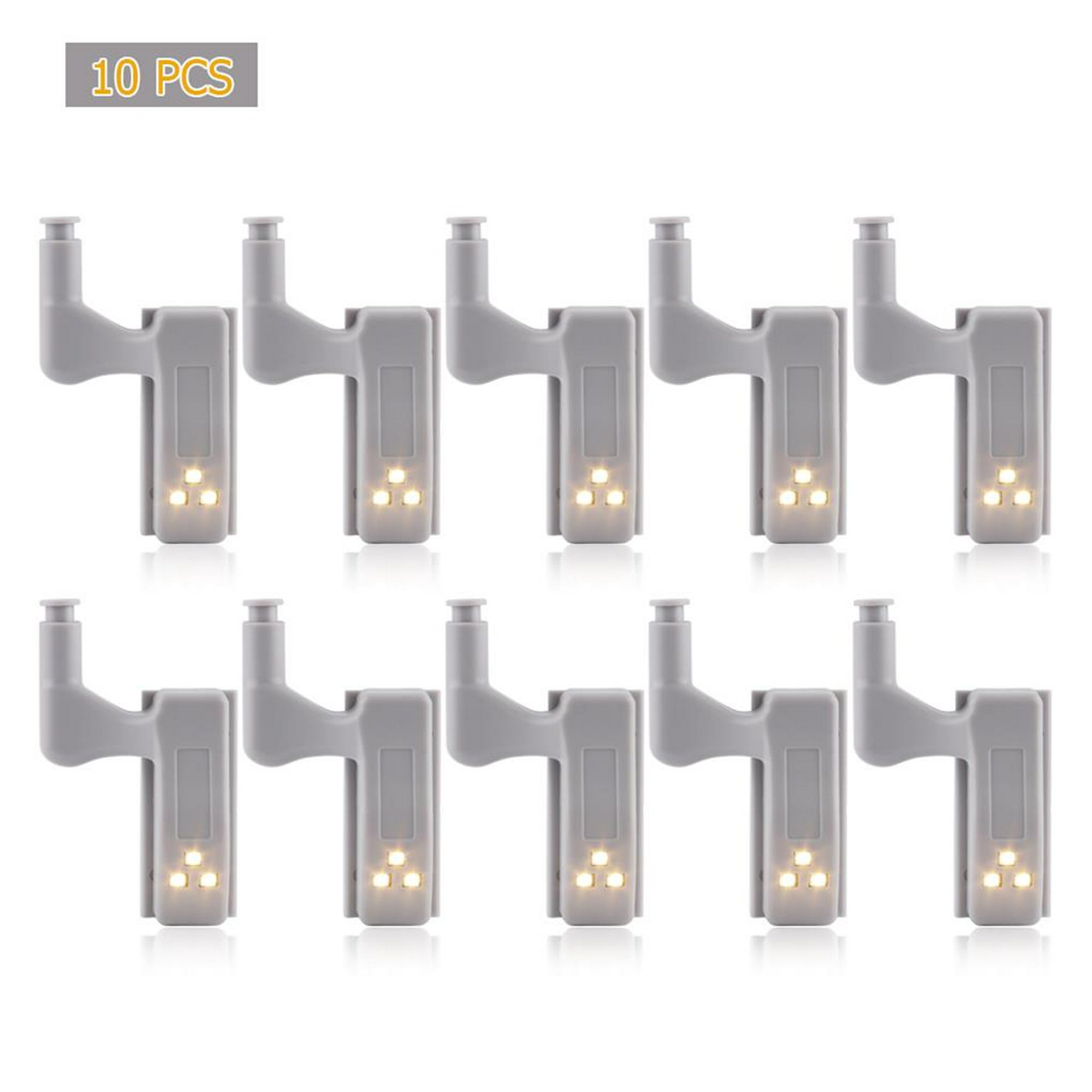 Inteprter Luces LED debajo del gabinete Barra de luz de armario con  interruptor táctil regulable de 6W para mostradores Estanterías Armario