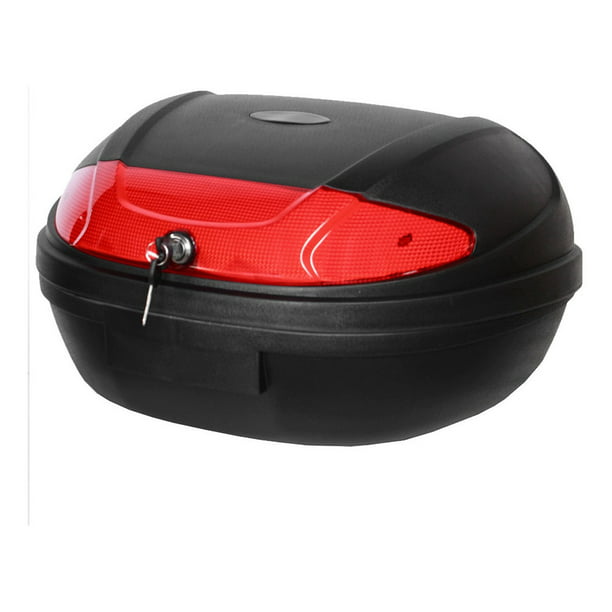 Caja Maletero 53 litros Cajuela Porta Equipaje Moto Top Case GUTSTARK 2  cascos