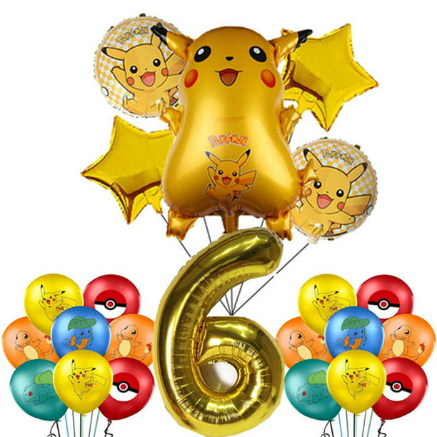 Globo de Pokémon Pikachu gigante (139cm)✓ por sólo 22,86 €. Tienda Online.  Envío en 24h. . ✓. Artículos de decoración  para Fiestas.