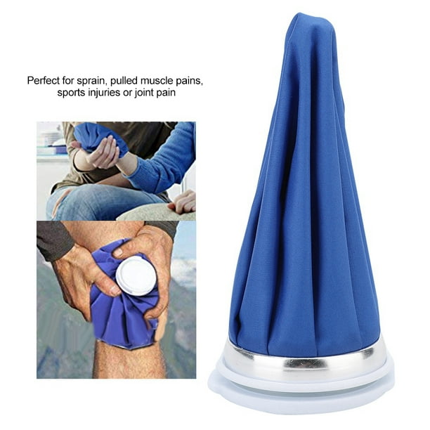 La bolsa de hielo para lesiones deportivas, la fiebre reutilizable azul de  la bolsa de hielo reduce el diseño aerodinámico del paquete caliente de la  bolsa de hielo