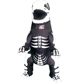 Disfraz Inflable Dinosaurio Esqueleto Divertido Halloween