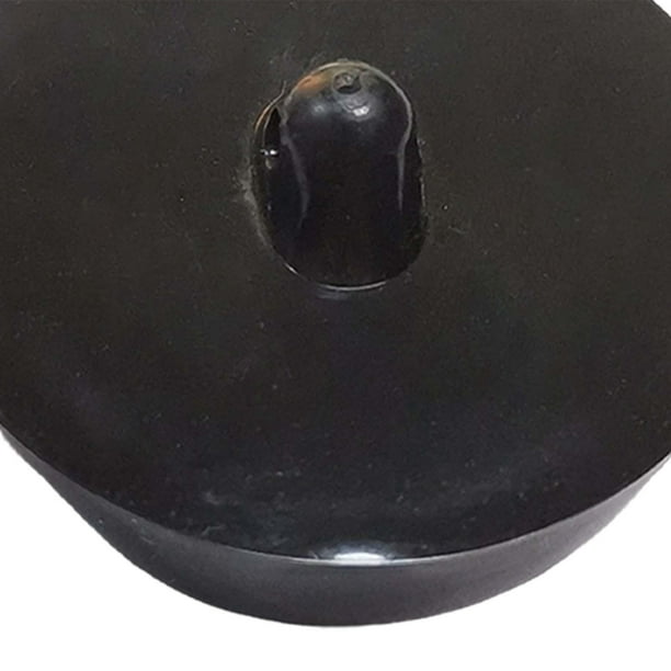 Tapón de bañera Universal para tapón de drenaje de ducha y Jacuzzi, tapón  de fregadero de silicona para cocina (negro + blanco)