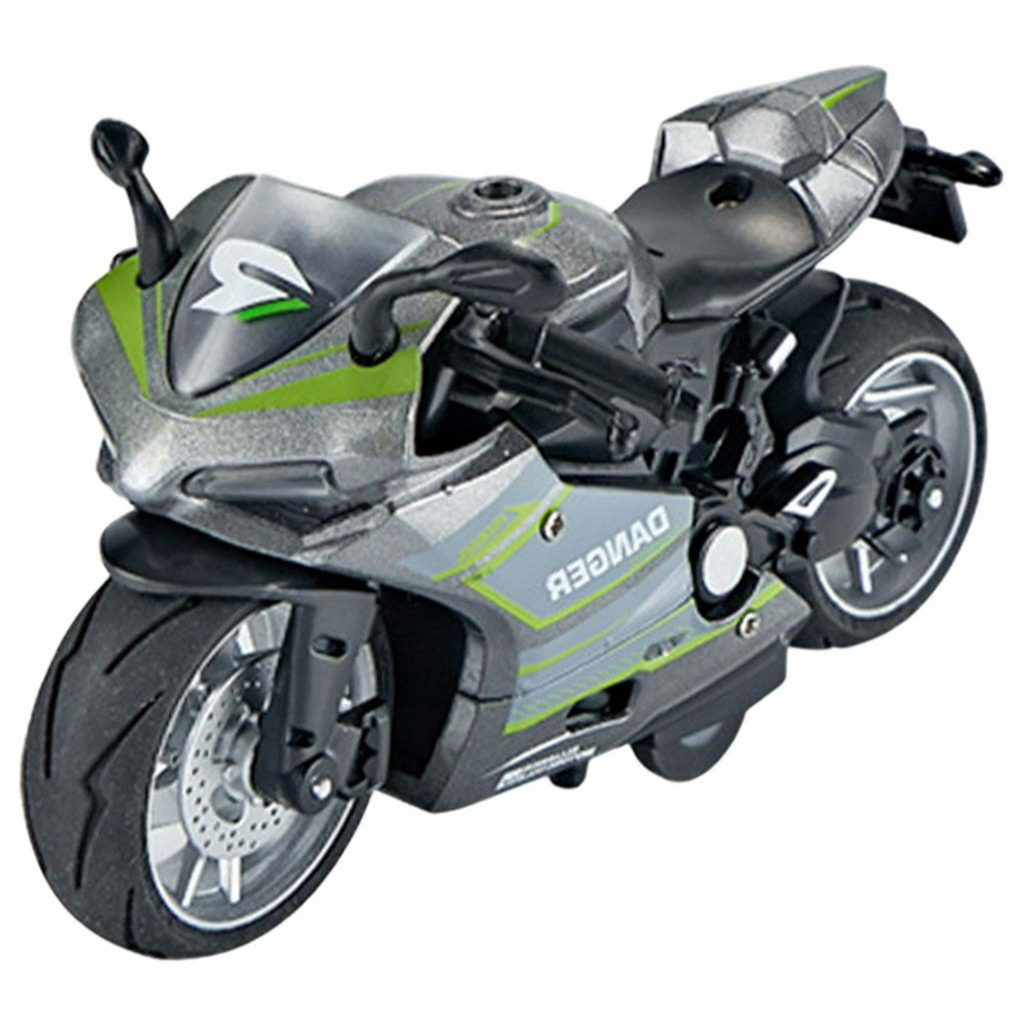 Motocicletas de juguete, juguete de motocicleta fundido a presión con  iluminación musical, motocicleta de juguete para niños de 3 a 9 años