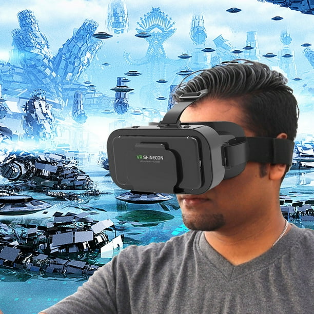 Gafas VR 3D Versión de auriculares para teléfonos móviles Casco de realidad  virtual Juegos de películas 3D Gafas VR
