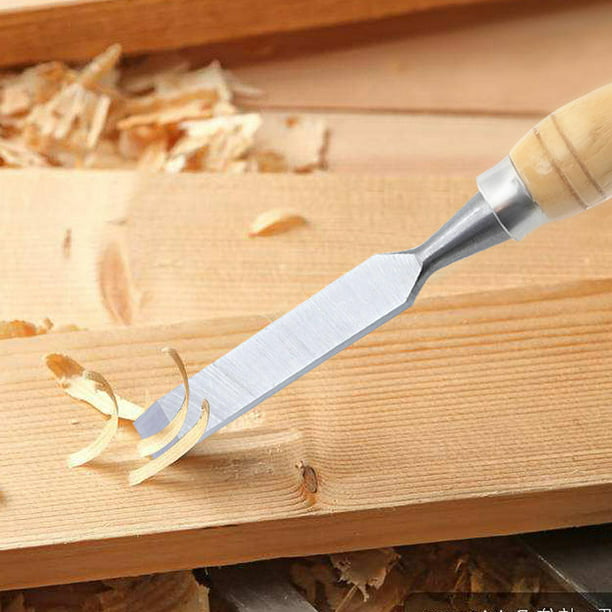 Juego de cinceles para tallar madera con caja de almacenamiento de madera:  gubias, cinceles y cuchillos para aficionados y herramienta profesional para  tallar madera XianweiShao 9024715977519