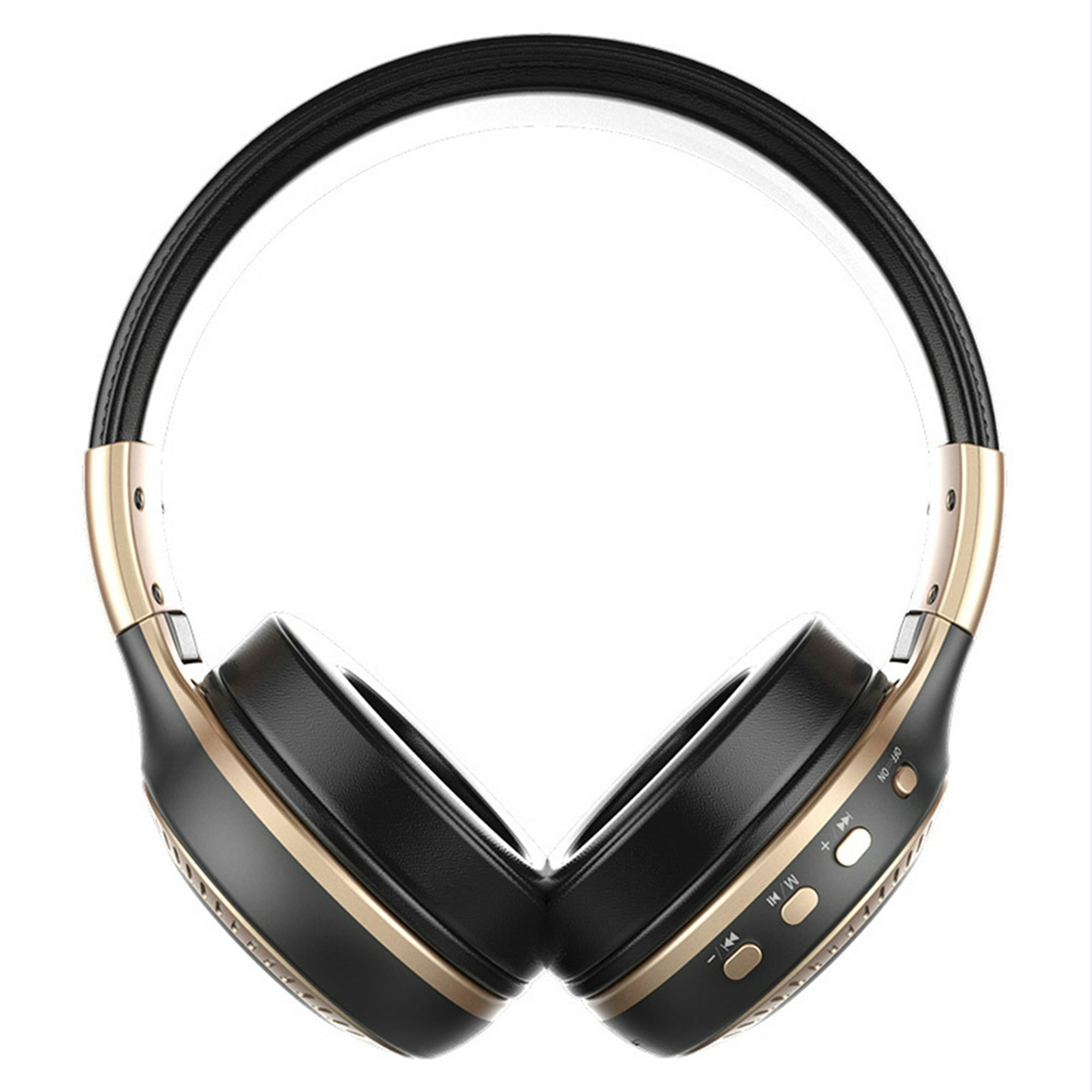 Auriculares Bluetooth inalámbricos sobre la oreja, larga duración de la  batería, auriculares Bluetooth con micrófono y ranura para tarjeta TF
