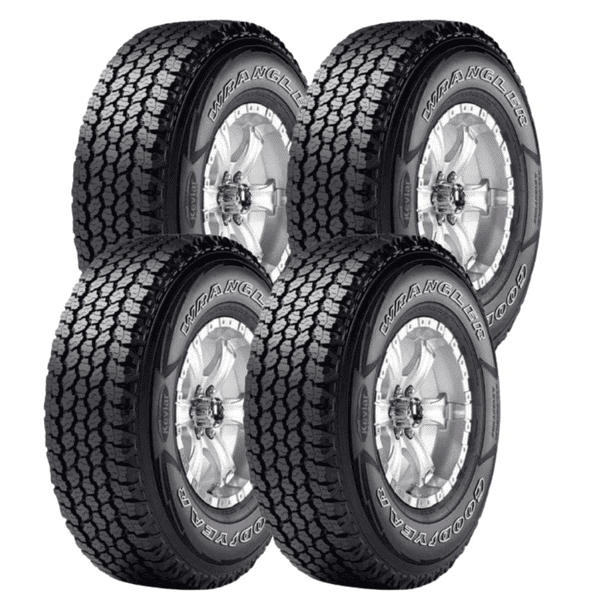 PAQ 4 LLANTAS GOODYEAR P265/70R17 WRANGLES AT/S 113S GOODYEAR WRANGLER ...