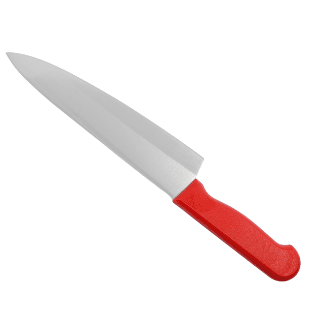 Cuchillo para carne mango blanco 10pulg