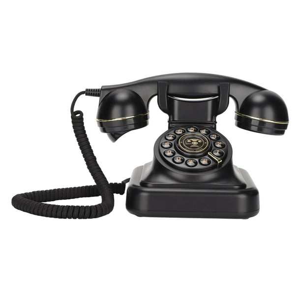 Teléfono fijo vintage teléfono fijo multiusos elegante y moderno para  oficina