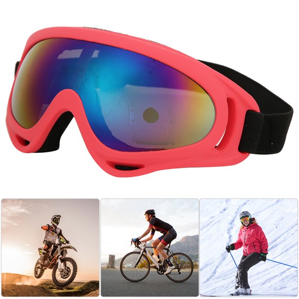 Lentes antiparras de nieve para niño y adulto ajustable modelo ciclista