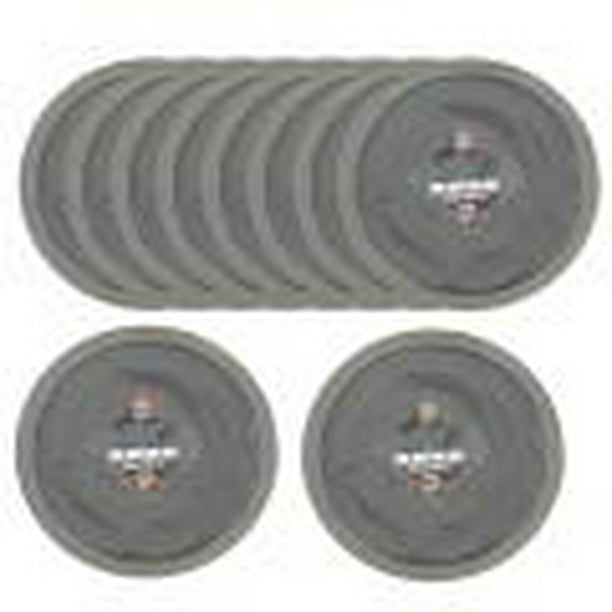 Placas adhesivas con ruedas MXRHZ-006-1 20 pzs Blanco 45x14x28mm