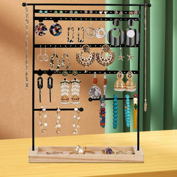 Expositor organizador de pendientes y joyas personalizables