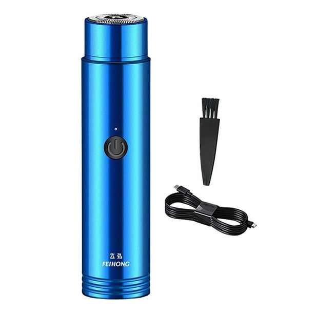 Afeitadora eléctrica para hombre, 3 con 1 afeitadora rotativa, inalámbrica,  impermeable, carga rápida, USB, afeitadora eléctrica húmeda/seca, incluye