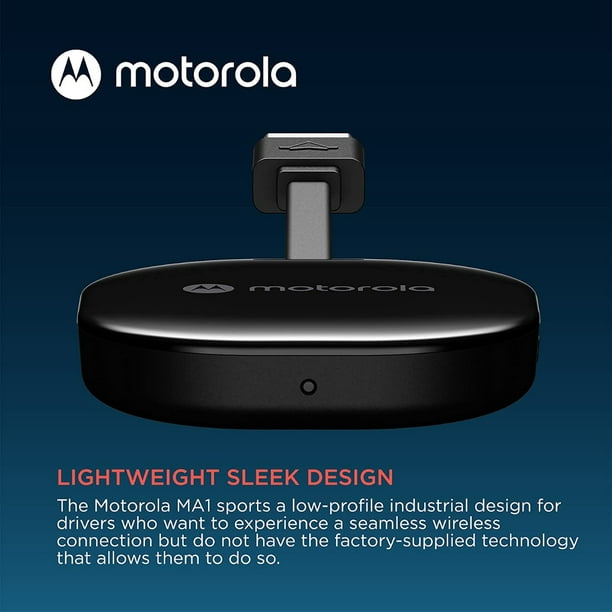 Adaptador Inalámbrico Android Auto Motorola MA1 bluetooth WiFi
