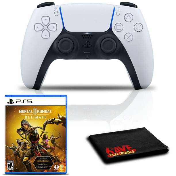 Mando Playstation 5 Dualsense Blanco + Mortal Kombat 11 Ultimate SONY