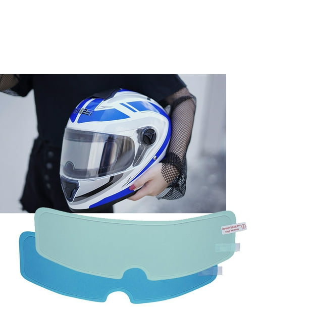 Película de parche antivaho transparente para casco Lente de casco de  motocicleta Película Abanopi Película de casco