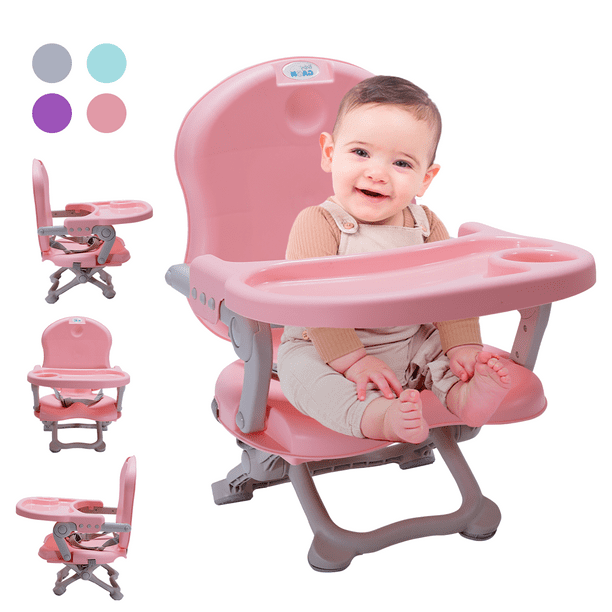 Silla alta para bebés y niños pequeños, sillas de alimentación plegables  para niños, asiento ajustable para comer alimentos, sillas altas para bebé