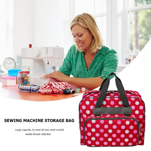 Cuadros Decorativos Bolsa para máquina de coser kits de ganchillo estuche  de viaje con estampado (ro
