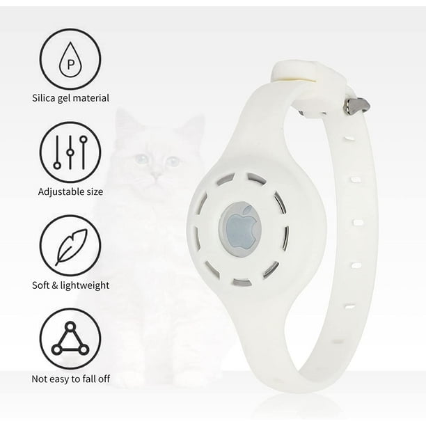 FEEYAR – Collar reflectante para gatos AirTag collar para gatos con GPS  integrado con soporte para Apple Air Tag y campana collares de seguridad –  Yaxa Guatemala