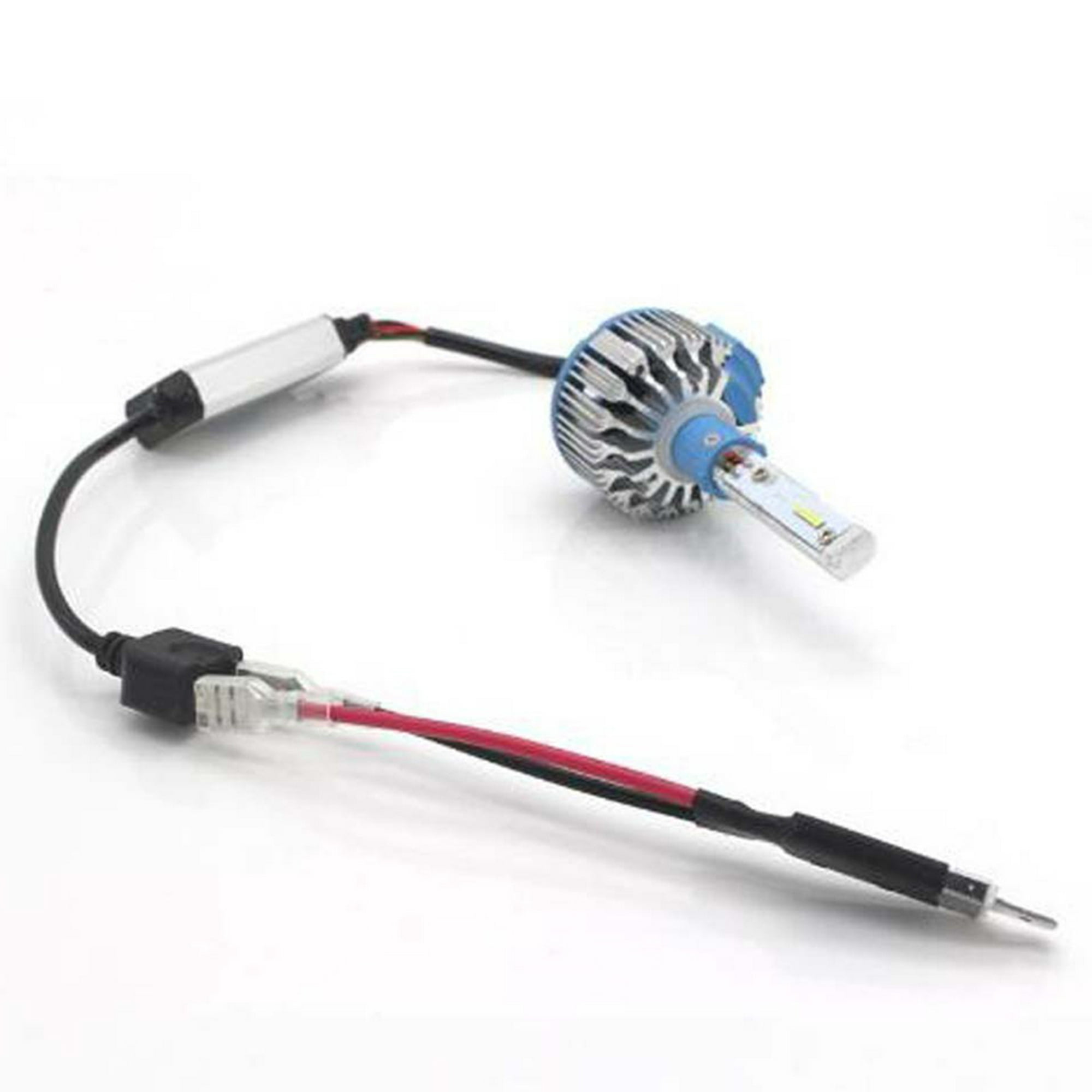 Cable de conversión LED H1, 2 unids Conector de cableado de conversión  Adaptador de soporte de cable para bombillas LED para faros delanteros