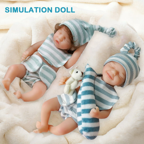 Muñecas De Bebé Reborn, Muñecas De Bebé Recién Nacidas Realistas, Niña Pequeña Real De De 6 Muyoka Hogar Walmart en línea