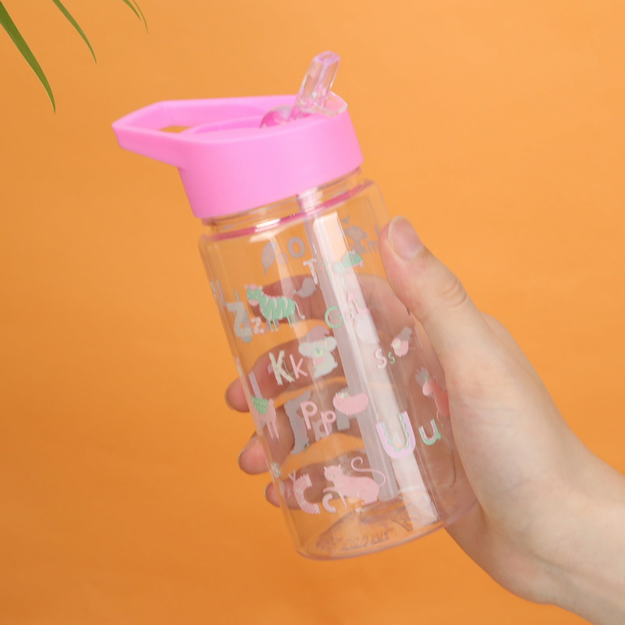 Termos para agua Los niños beben botella a prueba de fugas lindo vaso con  pajita para deportes de viaje escolar