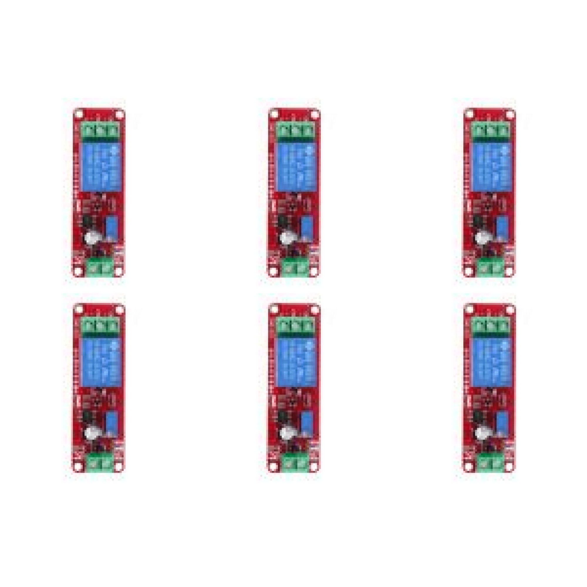 NE555 Módulo Interruptor Relé Temporizador Retardo 0 10S Componentes ...