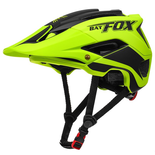 BATFOX-casco de ciclismo para hombre, protector de cabeza para