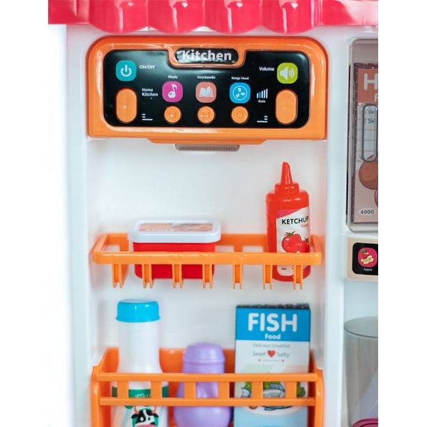 Juguete de plástico para niños juguetes de cocina cocina nevera Toy con  vapor de la luz de sonido - China Cocina y el Juguete Educativo precio