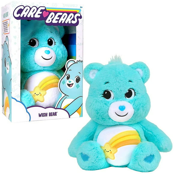 care bears  14 de felpa  wish bear  material abrazable suave azul care bears care bears