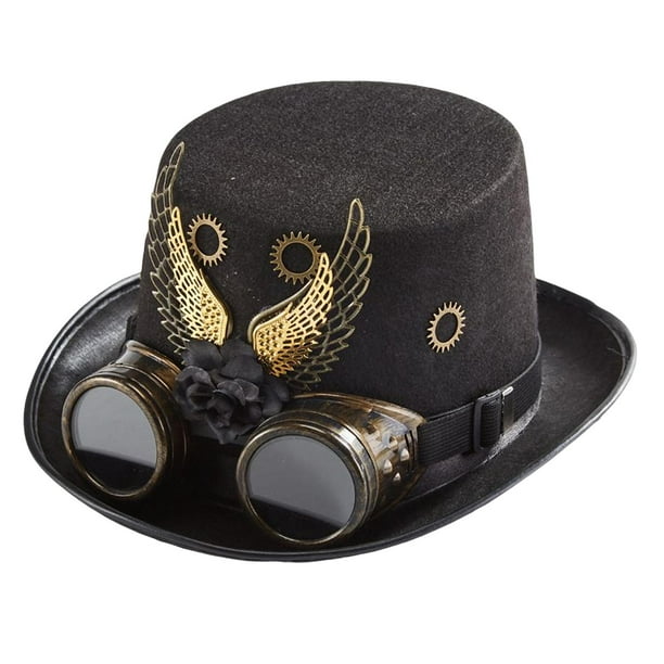 Steampunk para el carnaval de Mardi Gras Elegante 56 a 58cm Zulema sombreros de copa de los | Walmart línea