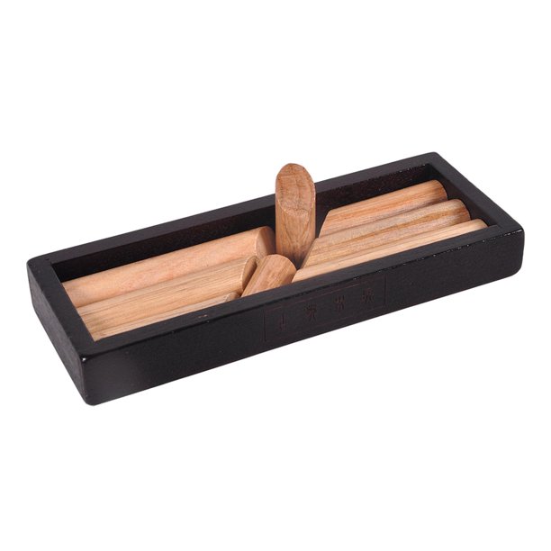 Cubo de madera maciza de 3.5 pulgadas, 1 bloque