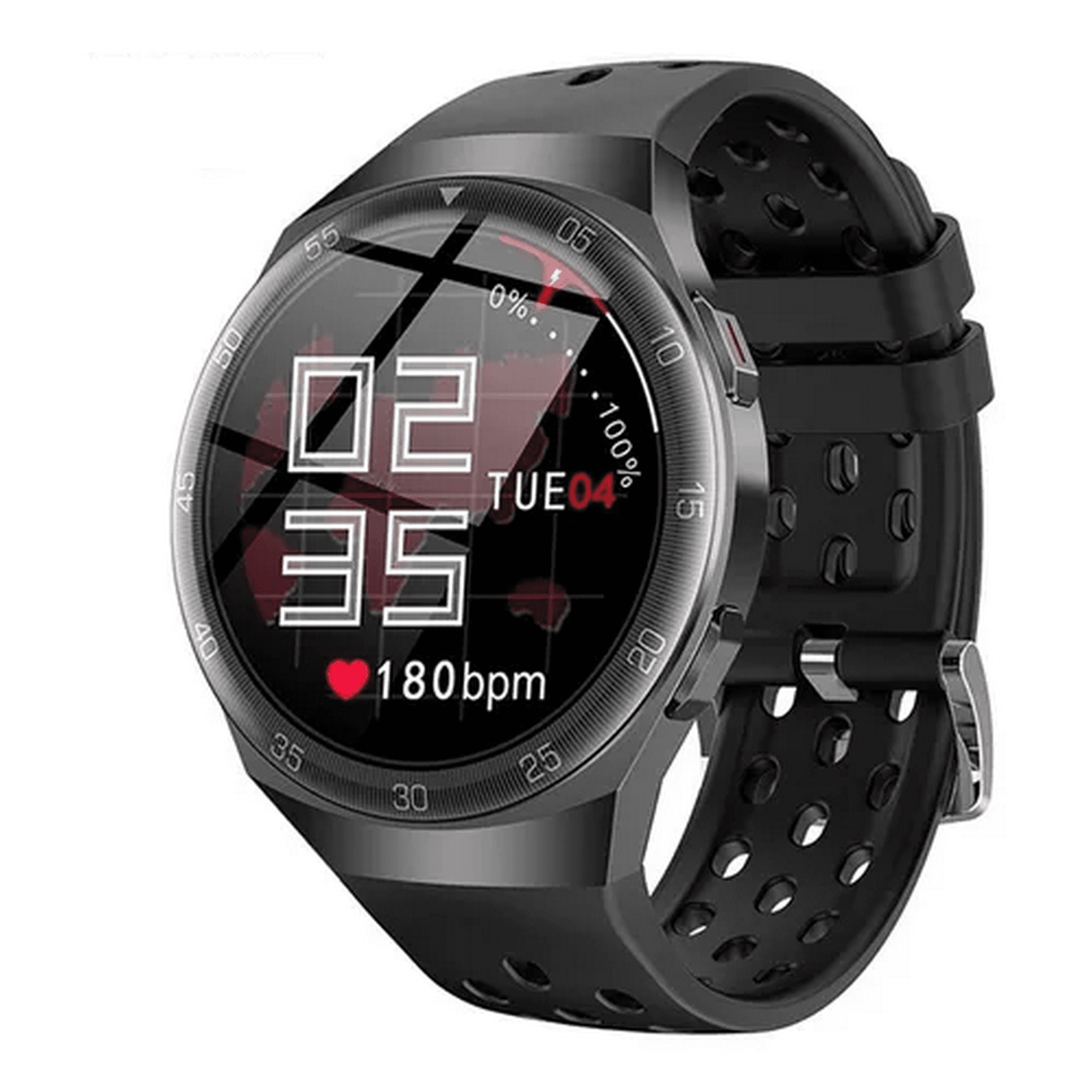 Reloj Inteligente Malubero Bluetooth Impermeable Color Negro