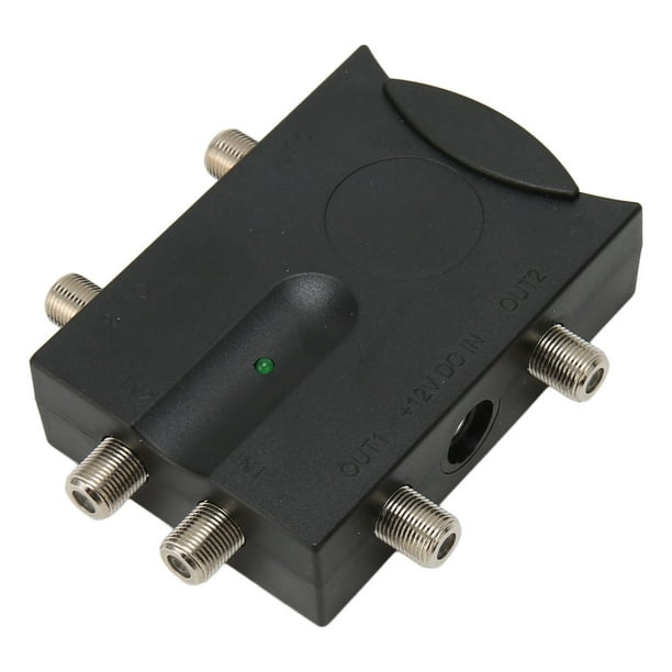Amplificador de antena para interior 6 salidas con conector F