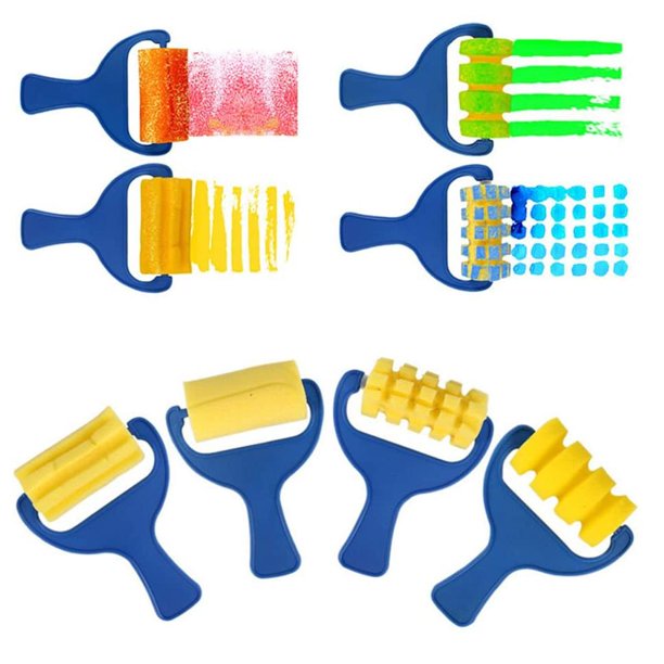 Arte para niñosPinceles y esponjas divertidas 