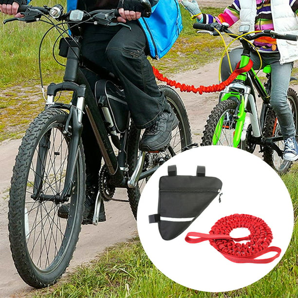Cuerda elástica de remolque para bicicleta para niños, cuerda de remolque  para bicicleta de montaña, cuerda elástica para bicicleta infantil
