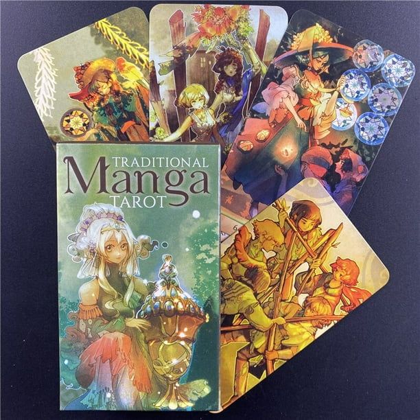 La baraja y el Manual del Tarot Anime